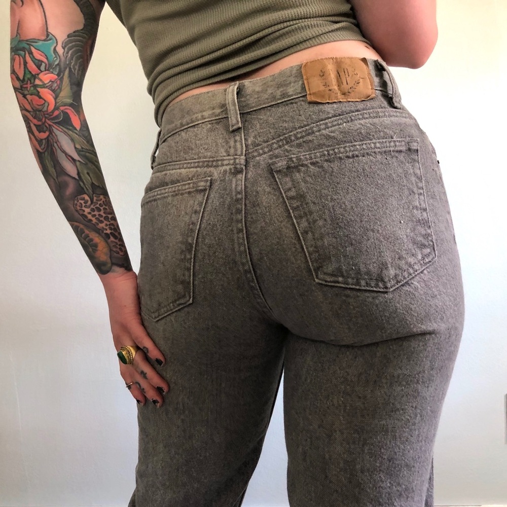 🍋 Rare label vintage GAP gray jeans 🍋